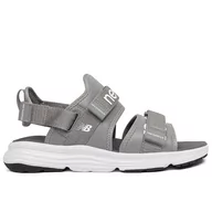 Sandały męskie - Sandały New Balance SUA750C3 - szare - miniaturka - grafika 1