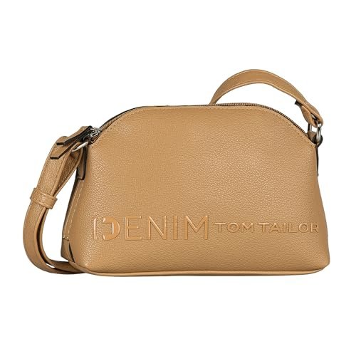 TOM TAILOR Denim Zephyra damska torba na ramię Crossbody Bag mała, brązowy, S
