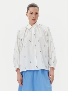 Weekend Max Mara Koszula Gilly 2515111132 Biały Relaxed Fit - Koszule damskie - miniaturka - grafika 1