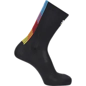 Skarpetki sportowe męskie - SKARPETY SALOMON PULSE RACE FLAG C26252 - miniaturka - grafika 1