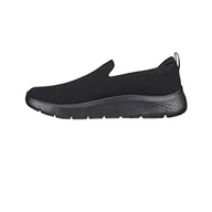 Kapcie damskie - Skechers Męskie kapcie 216491 BBK, czarne tekstylia, Czarna tkanina, 46 EU - miniaturka - grafika 1