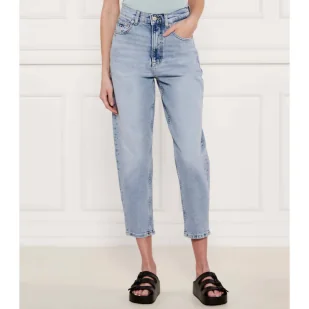 Tommy Jeans Jeansy Tapered fit high waist - Spodnie damskie - miniaturka - grafika 1