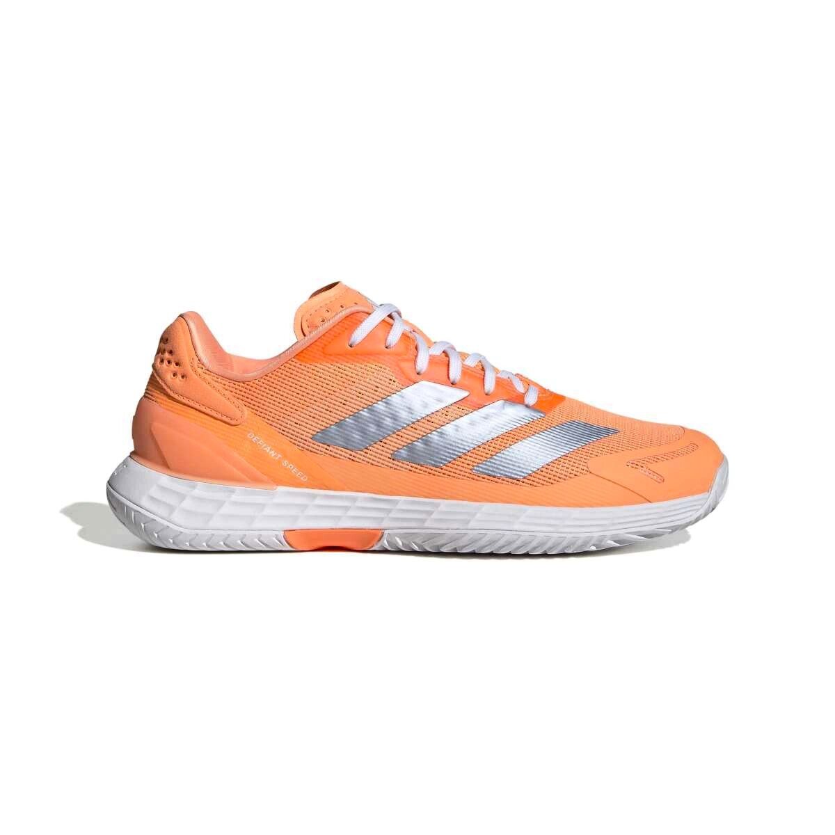 Damskie buty tenisowe adidas Defiant Speed 2 Tennis Shoes Beam Orange/Crystal Sky/Ftwr White EUR 40