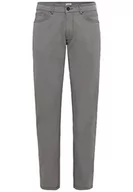 Spodenki męskie - camel active Męskie spodnie regular fit z 5 kieszeniami, szary, 36W / 32L - miniaturka - grafika 1