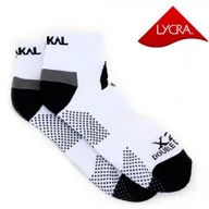Skarpetki męskie - Skarpetki Karakal Socks X2+ Men Trainer White/Black-41-47 - miniaturka - grafika 1