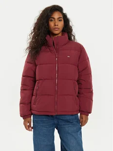 Tommy Jeans Kurtka puchowa Regatta DW0DW18827 Czerwony Regular Fit - Kurtki damskie - miniaturka - grafika 1