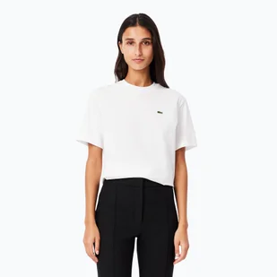 Koszulka damska Lacoste TF7215 white - Koszulki i topy damskie - miniaturka - grafika 1