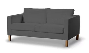 Dekoria pl pl Pokrowiec na sofę Karlstad 2-osobową nierozkładaną krótki grafit 165 x 89 x 64 cm Edinburgh 5901249696717 - Pokrowce na meble - miniaturka - grafika 1