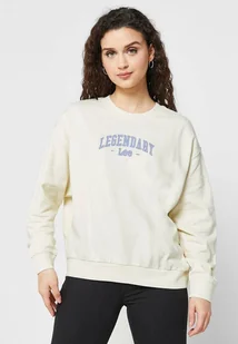 LEE SMALL LEGENDARY SWS ECRU L36LEJNQ XS - Bluzy damskie - miniaturka - grafika 1