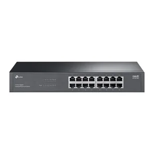 TP-Link LS1016G łącza sieciowe Nie zarządzany Gigabit Ethernet (10/100/1000) Czarny - Switche - miniaturka - grafika 1