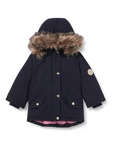 NAME IT NMFMARLIN kurtka parka PB FO kurtka, ciemny szafir, 80, Dark Sapphire, 80 cm - Kurtki i płaszcze dla dziewczynek - miniaturka - grafika 1