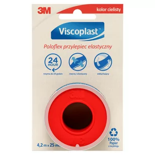 Viscoplast Poloflex 25 mm x 4,2 m 1 Sztuka - Apteczki i materiały opatrunkowe - miniaturka - grafika 1