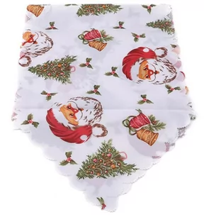 Świąteczny Bieżnik Na Stół Obrus Wigilijny Święta 35X180Cm - Dekoracje i nakrycia stołu na imprezę Świąteczny Bieżnik Na Stół Obrus Wigilijny Święta 35X180Cm - Dekoracje i nakrycia stołu na imprezę - miniaturka - grafika 1