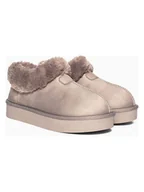 Kapcie damskie - ISLAND BOOT Kapcie "Shadow" w kolorze szarym - miniaturka - grafika 1