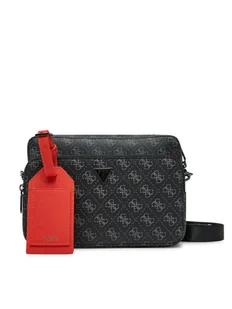 Guess Saszetka HMMILO P5222 Czarny - Nerki - miniaturka - grafika 1
