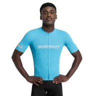 Koszulki rowerowe - Męska koszulka rowerowa z krótkim rękawem z siateczki Kolarstwo Siroko M8 Env - miniaturka - grafika 1