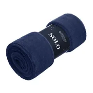 Koce i narzuty dla dzieci - Koc 75 x 150 Mikrofibra Solo Granatowy - miniaturka - grafika 1