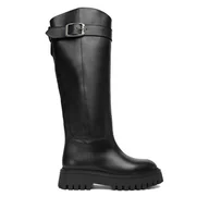 Kozaki damskie - Kozaki G-Star Raw CEO-BASAK-8007-25 Czarny - miniaturka - grafika 1