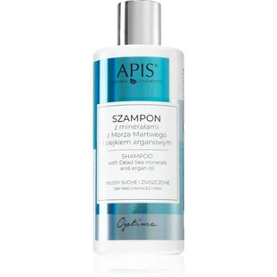 Optima Szampon z minerał. z MM i argan. 300ml Apis - Szampony do włosów - miniaturka - grafika 1