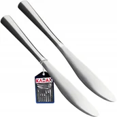 Noże kuchenne - Noże Kuchenne Obiadowe 2x Stal Nierdzewna Sztućce - miniaturka - grafika 1