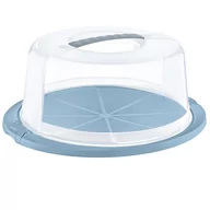 Pojemniki kuchenne - Pojemnik Na Ciasto Okrągły 33,5x38x17cm Nordic Blue (10776) Lumarko! - miniaturka - grafika 1