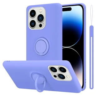 Cadorabo Etui do Apple iPhone 14 PRO MAX Etui ochronne w kolorze różowym Etui na telefon komórkowy Etui TPU Pokrowiec - Etui i futerały do telefonów - miniaturka - grafika 1