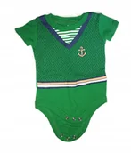 Body dla niemowląt - Zielone body krótki rękawek baby Starter's 3mc 62 - miniaturka - grafika 1