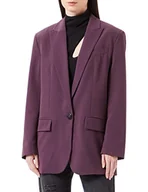 Kurtki damskie - Sisley Damska kurtka 2KVXLW00C Jacket, Nocturnal Purple 35N, 48 - miniaturka - grafika 1