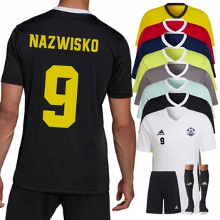 Adidas komplet piłkarski z Nadrukiem herbu M W-f - Koszule męskie - miniaturka - grafika 1