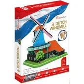 Puzzle - Cubicfun PUZZLE 3D Wiatrak Holenderski 492097 - miniaturka - grafika 1