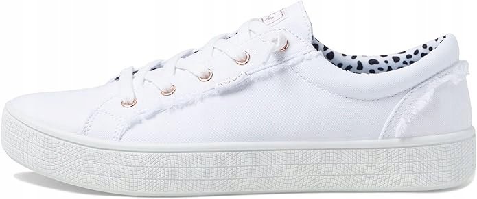 SKECHERS TRAMPKI DAMSKIE BIAŁE NISKIE WSUWANE I WIĄZANE 40 16GA