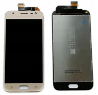 Części serwisowe do telefonów - WYŚWIETLACZ LCD DOTYK SZYBKA DO SAMSUNG J330 J3 2017 ZŁOTY - miniaturka - grafika 1