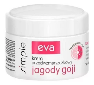 Pollena Eva Eva Simple Krem Przeciwzmarszczkowy Z Jagodami Goji 50Ml - Kremy do twarzy - miniaturka - grafika 1