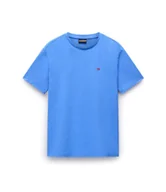 Koszulki męskie - t-shirt uomo napapijri salis ss sum np0a4h8d b2v1 ultramarine - miniaturka - grafika 1