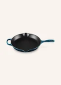 Patelnie - Le Creuset Patelnia Do Smażenia I Serwowania Signature blau - miniaturka - grafika 1