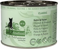 Mokra karma dla kotów - Zestaw Catz Finefood w puszce, 12 x 200 g - Kurczak z mięsem z bażanta - miniaturka - grafika 1