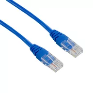 Patchcordy - 4world Kabel sieciowy RJ45 1m niebieski (04717) - miniaturka - grafika 1