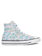 Trampki damskie - Converse Trampki Chuck Taylor All Star Mini Flowers A14980C Kolorowy - miniaturka - grafika 1