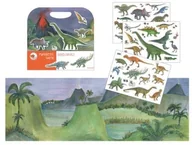Układanki dla dzieci - Egmont magnetyczna układanka w teczce Dinozaury - miniaturka - grafika 1