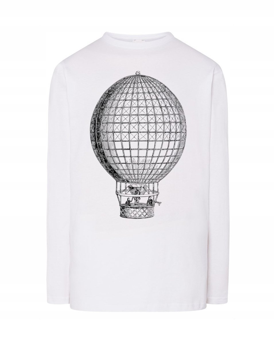 Longsleeve męski FAJNY nadruk BALON r.XXL