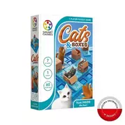 Łamigłówki - Smart Games Cats & Boxes - miniaturka - grafika 1