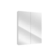 Szafki łazienkowe - Szafka wisząca lustrzana GIZMO E60 2D0S DSM biała - miniaturka - grafika 1