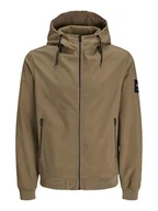 Kurtki męskie - Jack & Jones Kurtka przejściowa "Classic" w kolorze jasnobrązowym - miniaturka - grafika 1