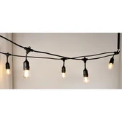 Lampy ogrodowe - Girlanda ogrodowa LED FIORI ozdobna 20m + 20 żarówek barwa ciepła na taras - miniaturka - grafika 1