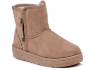 Botki damskie - Botki damskie zimowe Big Star OO274A165 śniegowce ocieplane beżowe-39 - miniaturka - grafika 1