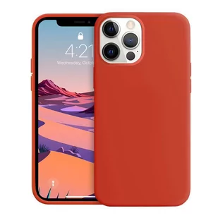 Crong Color Cover - Etui iPhone 12 Pro Max (czerwony) - Etui i futerały do telefonów - miniaturka - grafika 5