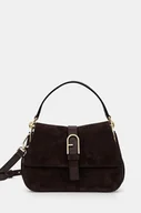 Torebki damskie - Furla torebka skórzana kolor brązowy WB01032.BX3354.2460S - miniaturka - grafika 1
