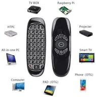 Piloty - AG83C Uniwersalny pilot tv z klawiaturą - miniaturka - grafika 1