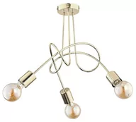 Lampy sufitowe - Alfa sosnowscy Żyrandol nowoczesny 3 punktowy TANGO GOLD śr. 48cm złoty 28313 - miniaturka - grafika 1