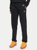 Spodnie sportowe damskie - adidas Spodnie dresowe Essentials Small Logo IW0221 Czarny Regular Fit - miniaturka - grafika 1